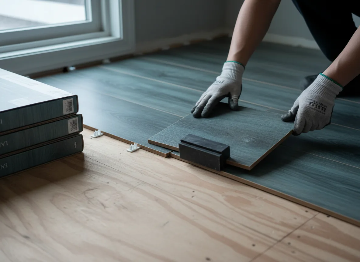 Luxury Vinyl Plank Installation company in Mcbain, MI